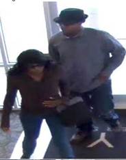 Male and female suspect together